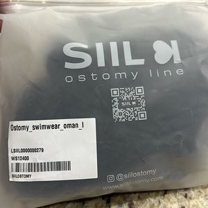 SIIL Ostomy Bikini Set Swimwear L brand new
